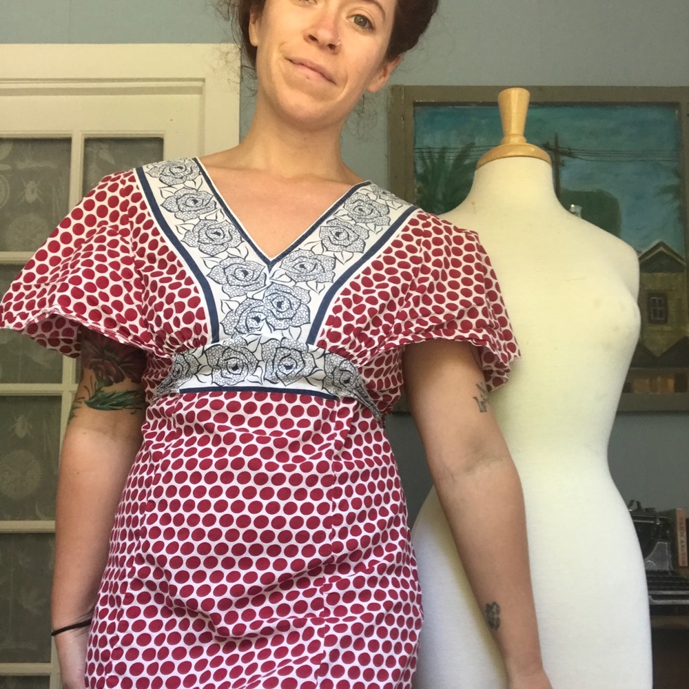 Anthropologie Andrew & Co Folk Dress - Picture 2 of 9